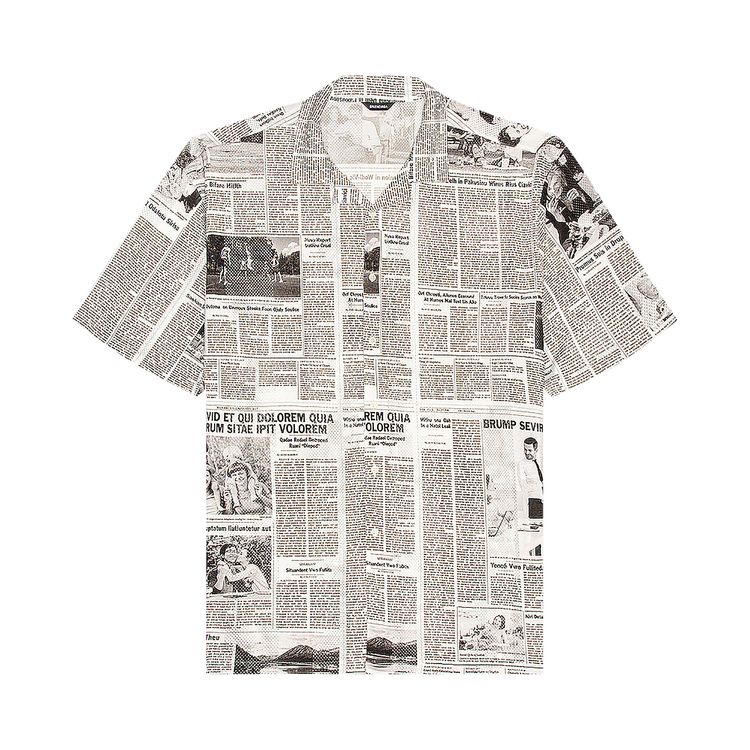 Balenciaga Sports Shirt WhiteBlack