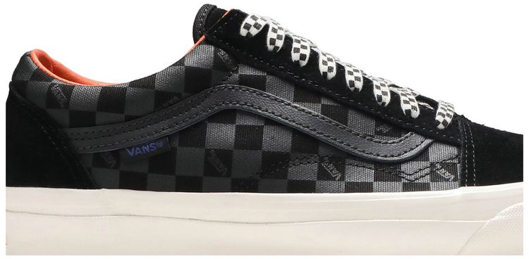 Vans Porter Yoshida  Co x OG Old Skool LX Floral Checkerboard   Black