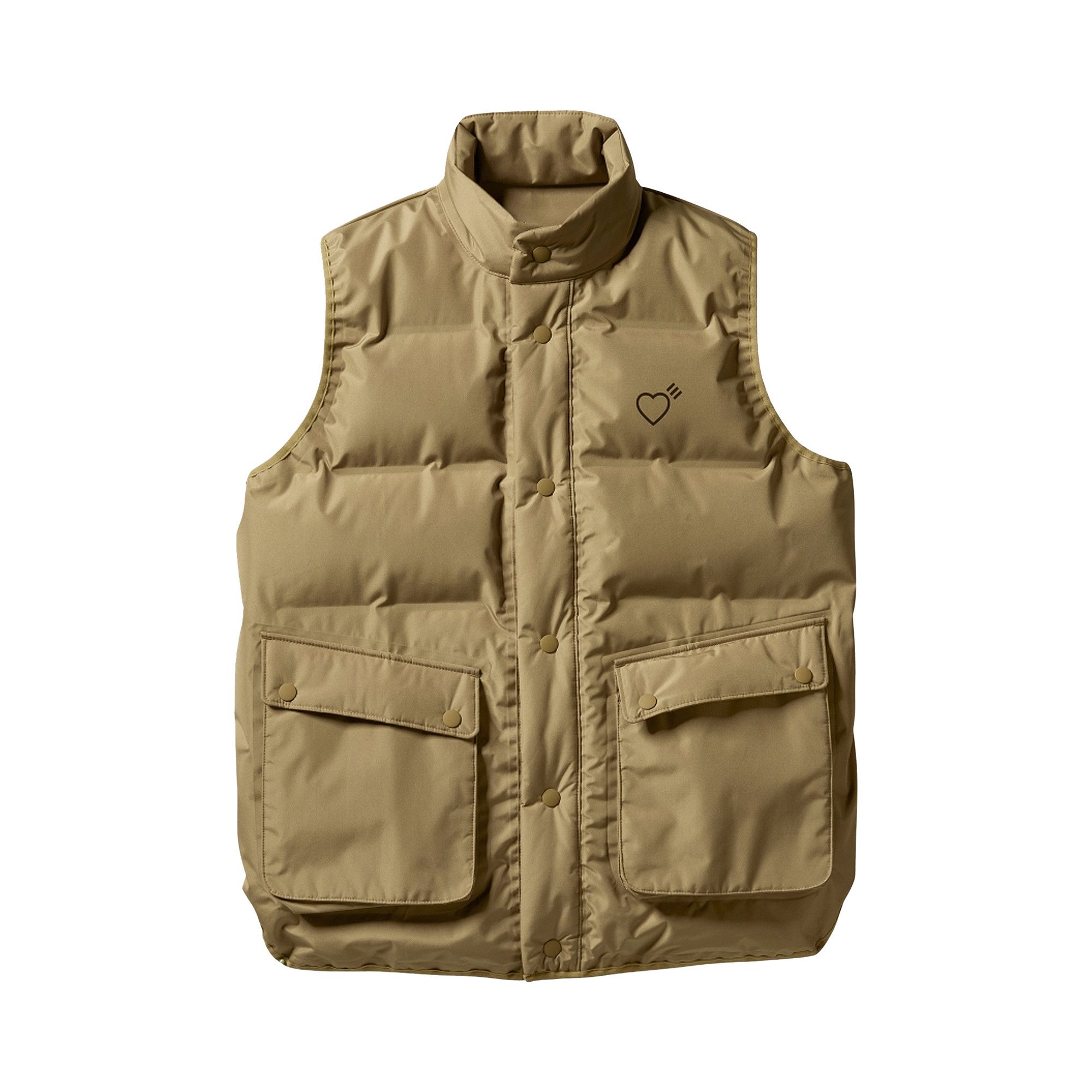 【美品】HUMANMADE PADDED VEST ジャケット Human Made Men's Padded Vest in Green Human Made