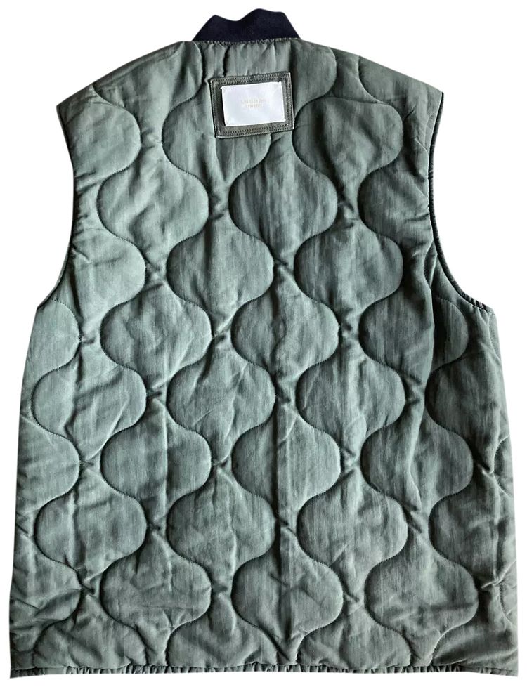 Aime Leon Dore Reversible Quilted Vest Rosin