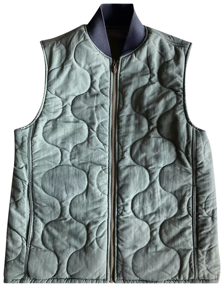 Aime Leon Dore Reversible Quilted Vest Rosin
