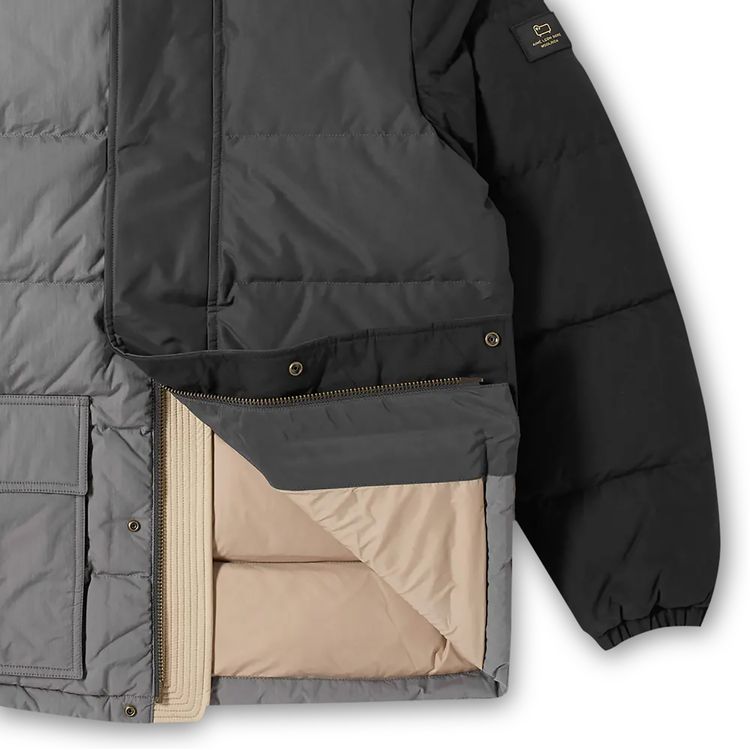 Aime Leon Dore x Woolrich Mixed Media Coat Quiet Shade