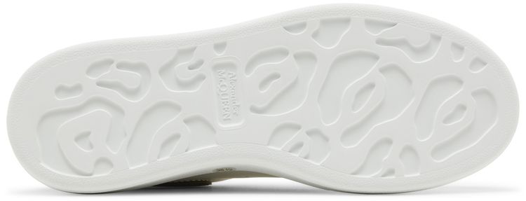 Alexander McQueen Wmns Oversized Sneaker White Khaki