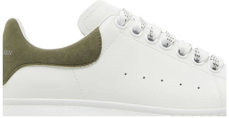 Alexander McQueen Wmns Oversized Sneaker White Khaki