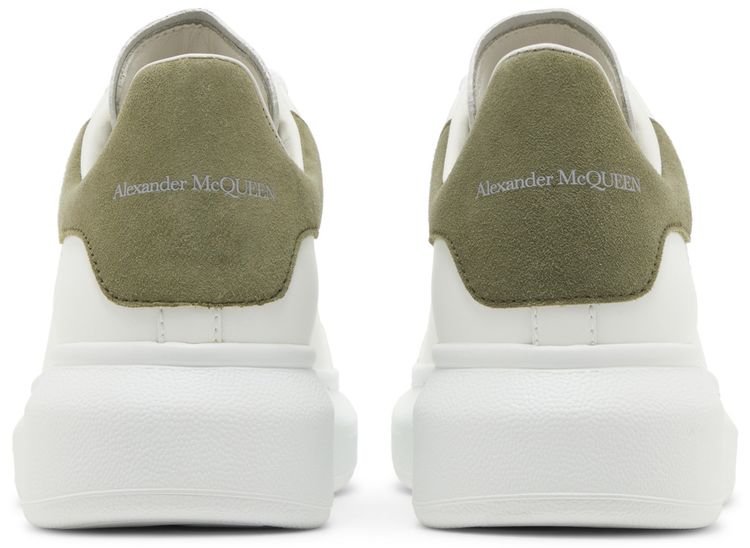 Alexander McQueen Wmns Oversized Sneaker White Khaki