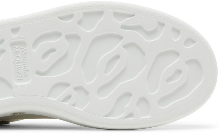 Alexander McQueen Wmns Oversized Sneaker White Khaki