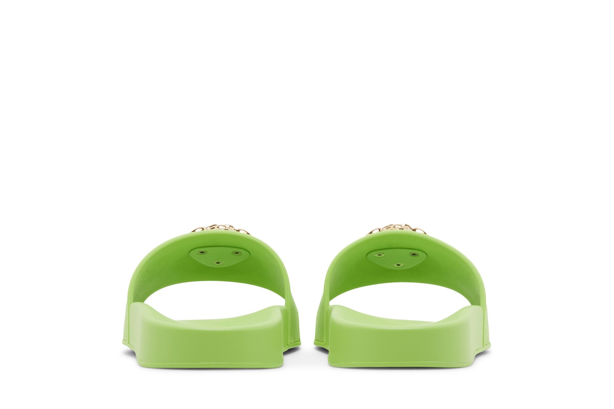 Achetez des Versace Wmns Palazzo Pool Slides Neon Green 1004190 DGOM8 1G67V GOAT FR