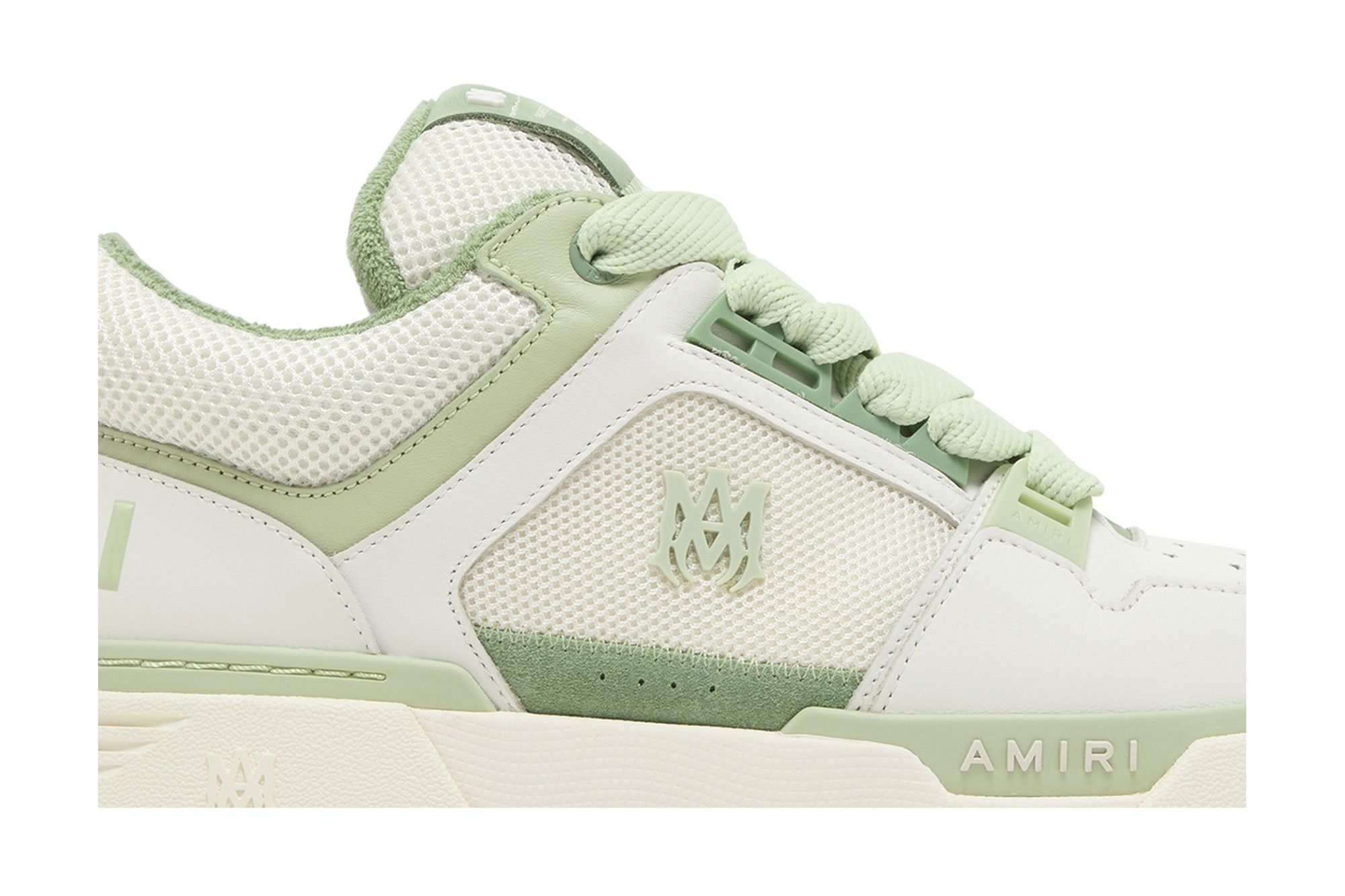 スニーカー AMIRI SNEAKER (AMFOSR1071) AMIRI Two-Tone Skell Leather Sneakers | Grey | FARFETCH