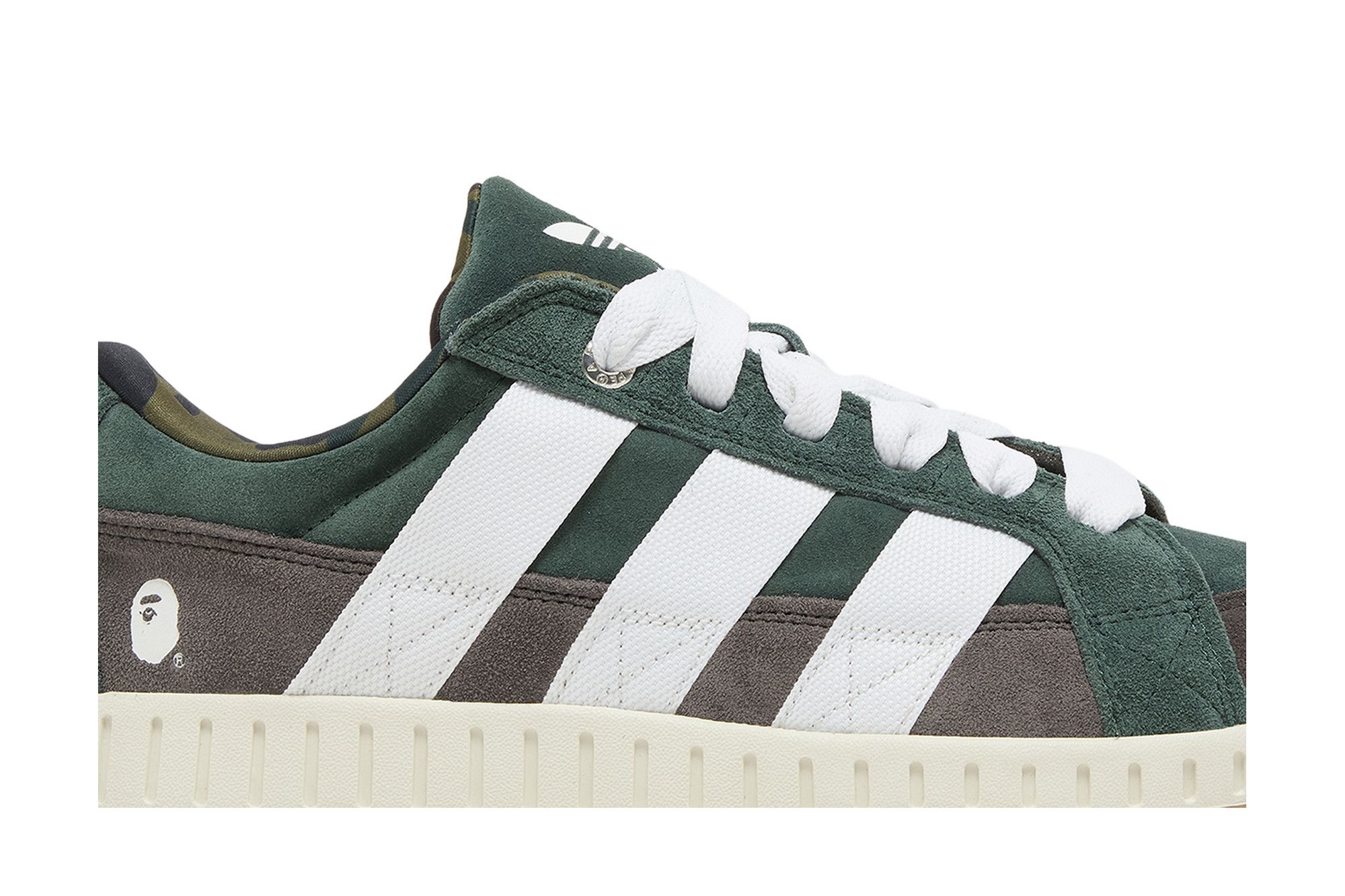 Size 10.0 BAPE x LWST 'Shadow Green'