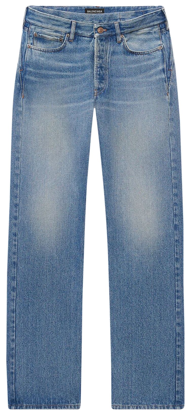 Balenciaga Oversized Cargo Jeans Medium Vintage Indigo