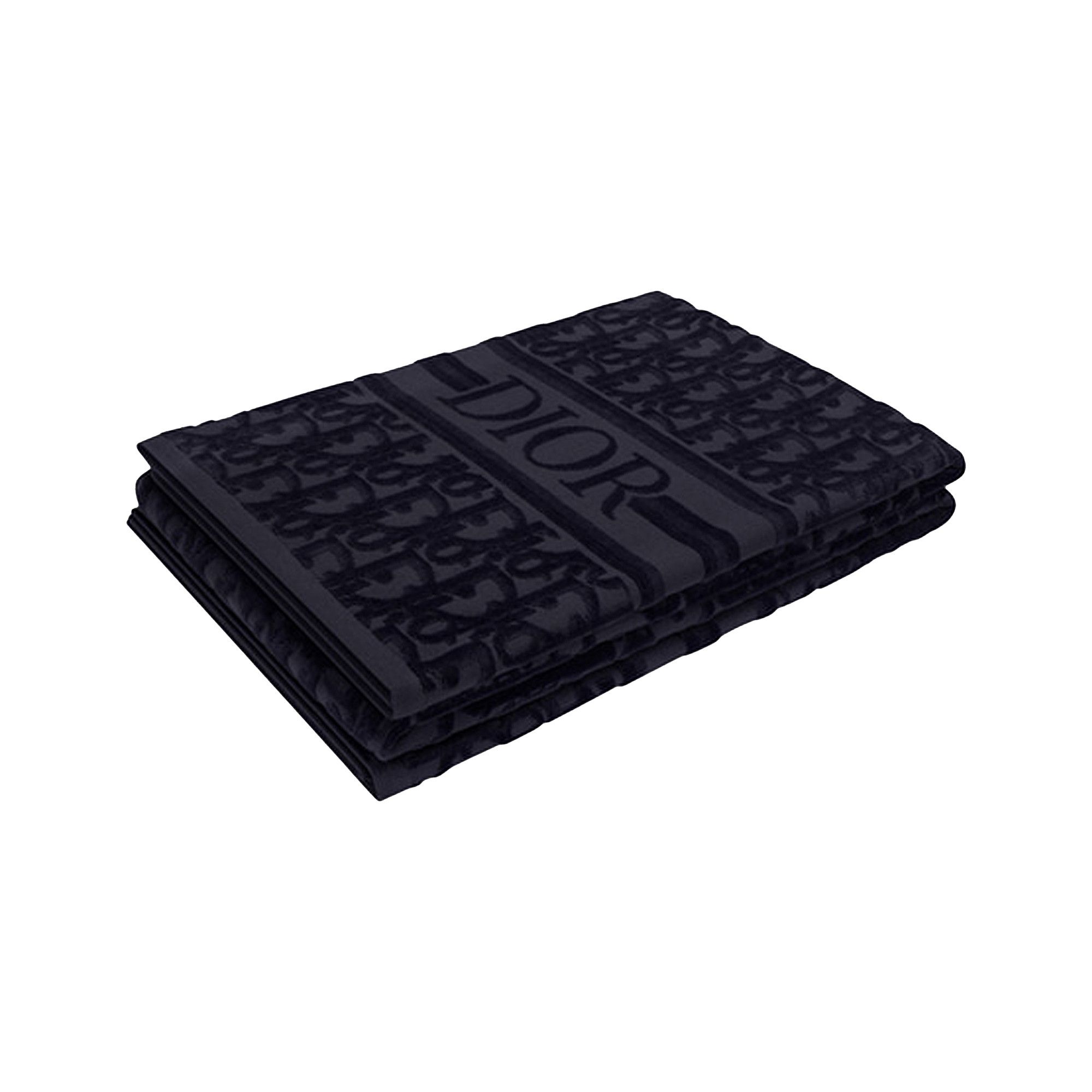 Achetez des Dior Oblique Terry Cloth Towel Technical Blue 033B902AB023 C540 GOAT FR