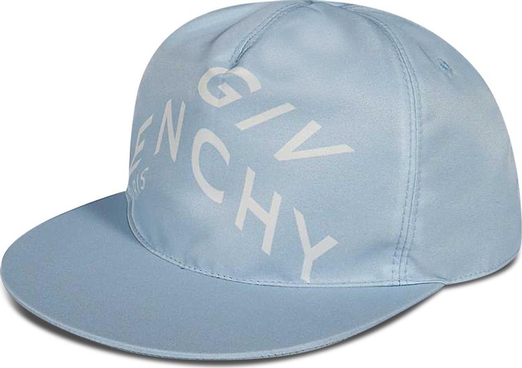 Givenchy Logo Print Cap Baby Blue