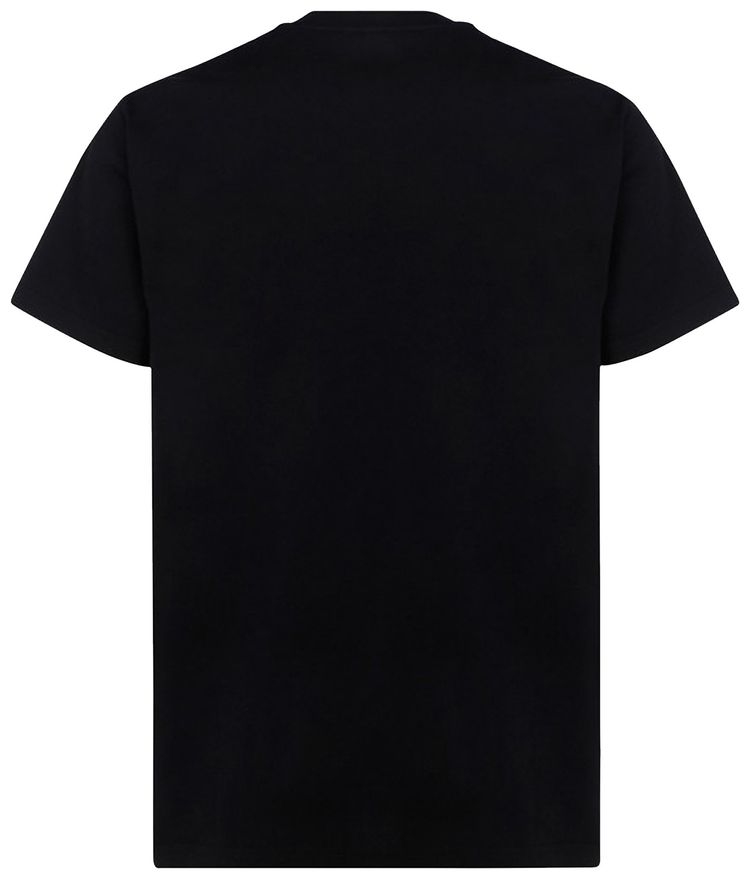 Givenchy Refracted Oversized Embroidered T Shirt BlackWhite
