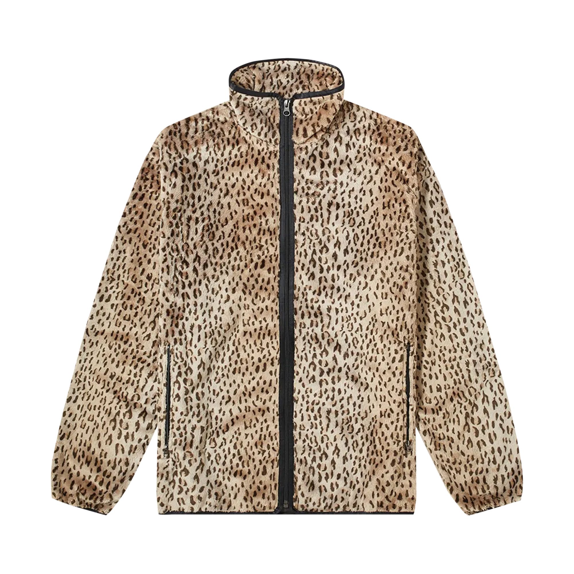 Buy Needles Faux Fur Track Jacket Leopard HM284 LEOP GOAT