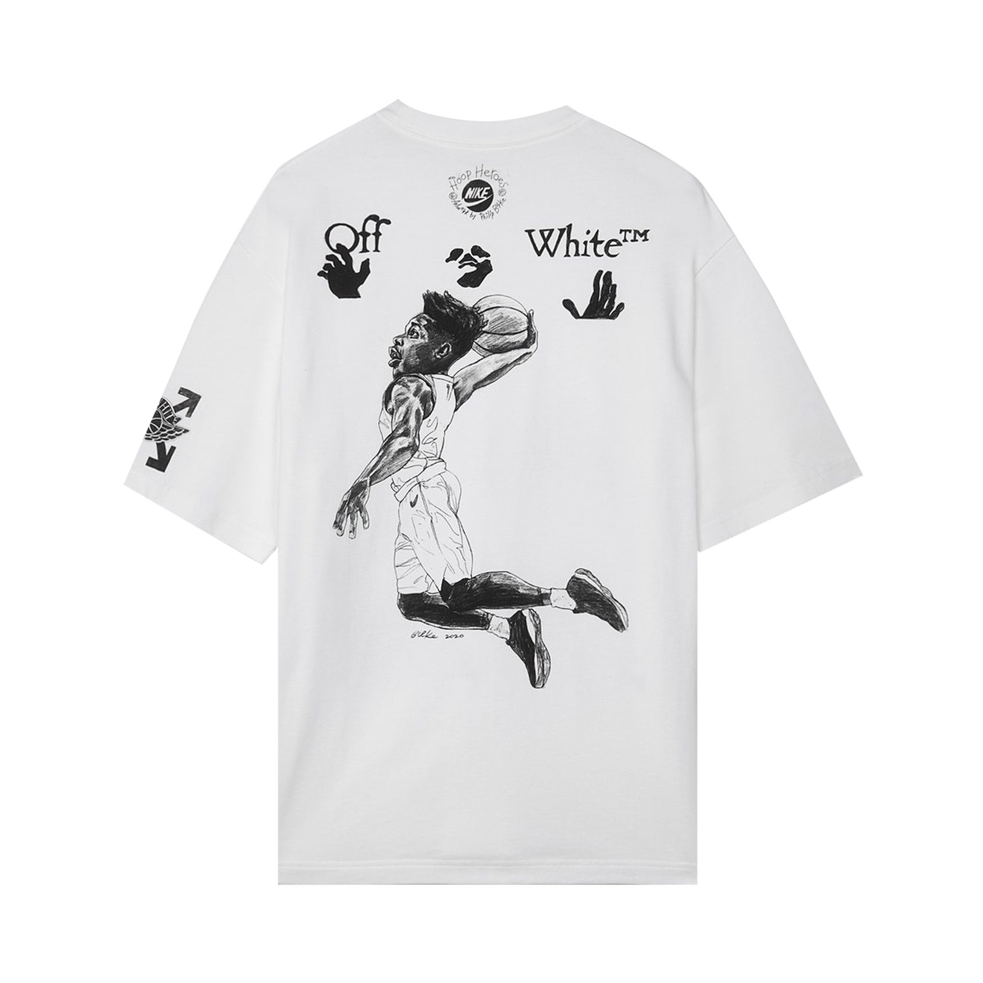 Buy Air Jordan x Off White Tee White DB4300 100 GOAT