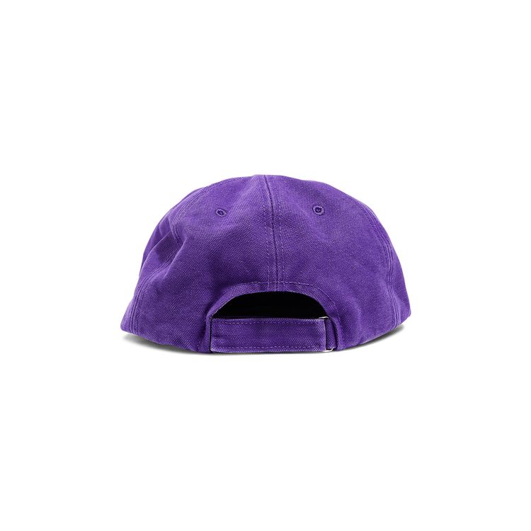 Off White Running Wolves Baseball Cap Purple