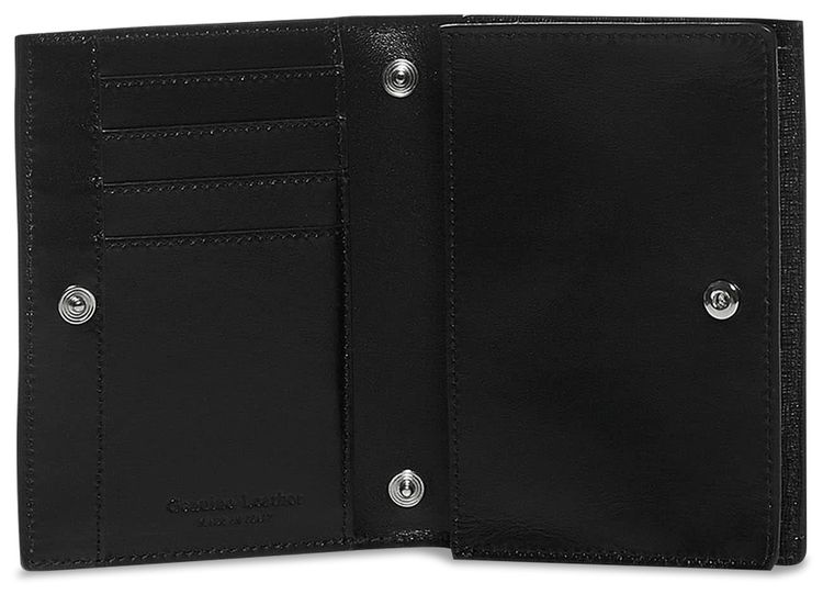 Off White Diag Leather Mini Pouch Bag BlackWhite