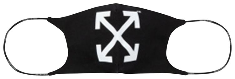 Off White Arrow Simple Mask BlackWhite