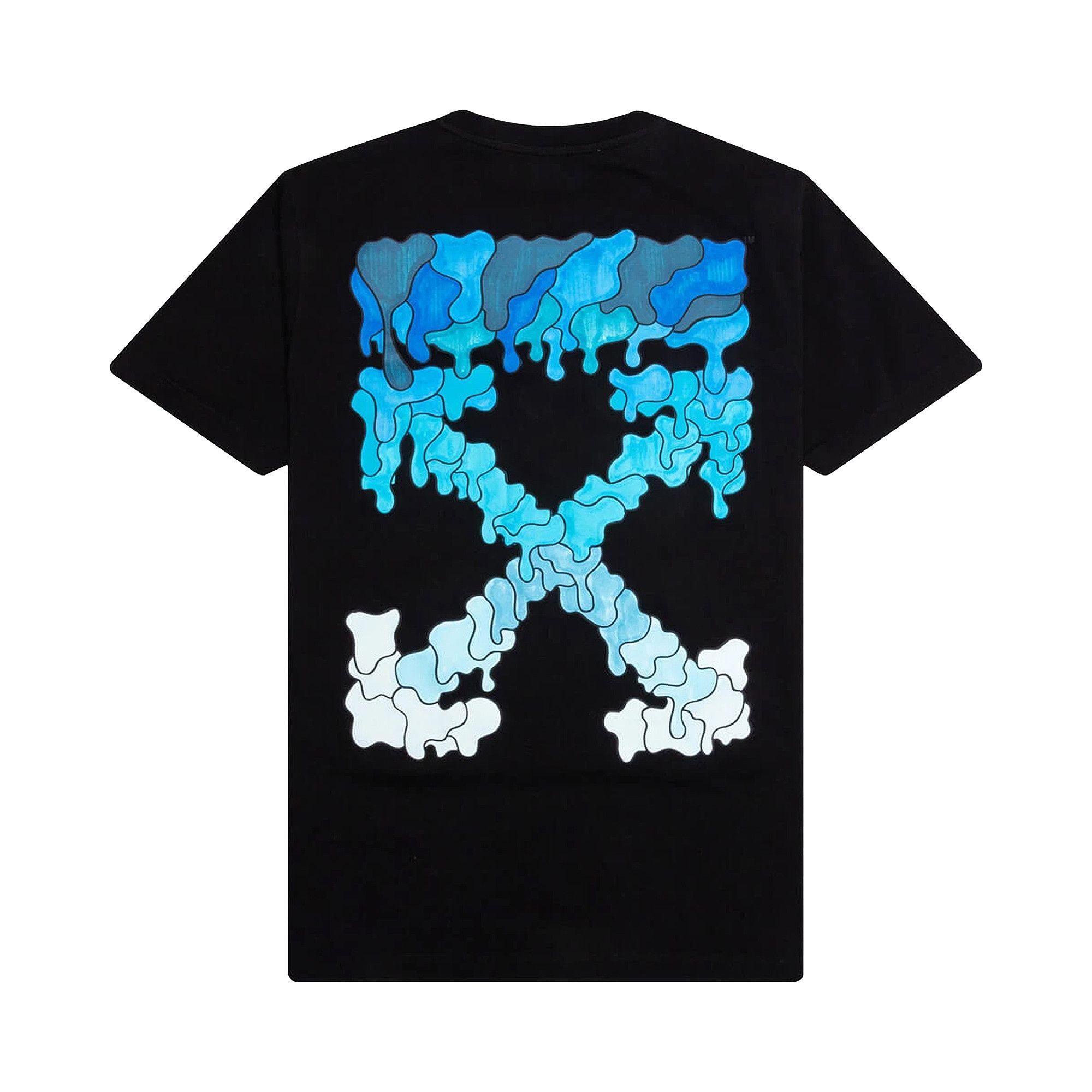 Buy Off-White Marker Slim Tee 'Black' - OMAA027S21JER0061045 | GOAT