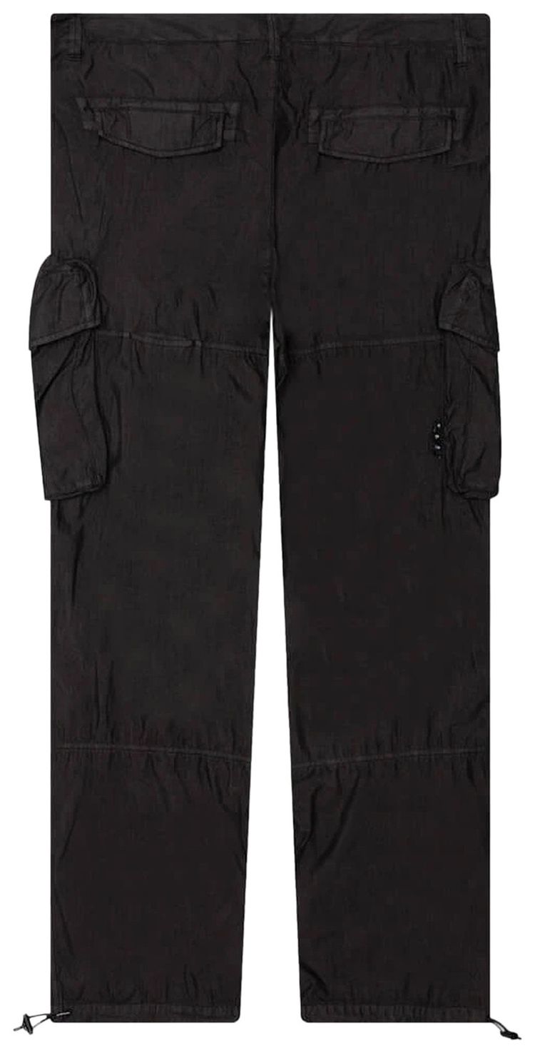 Off White Logo Utility Trouser Black