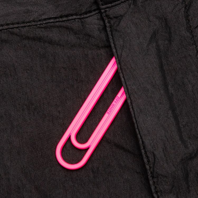 Off White Logo Utility Trouser Black