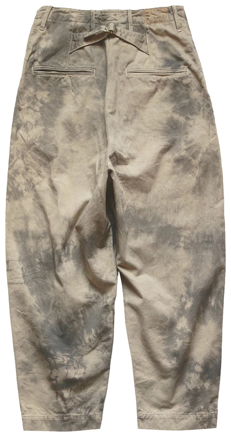 Kapital Katsuragi High Waist Nime Pants Ashbury Dyed