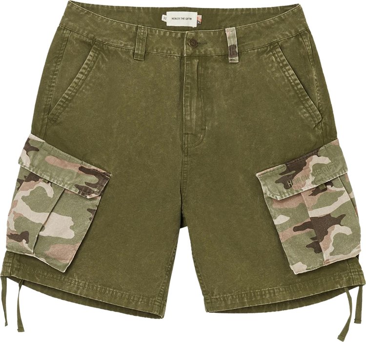 Honor The Gift Operator Cargo Short 'Army'
