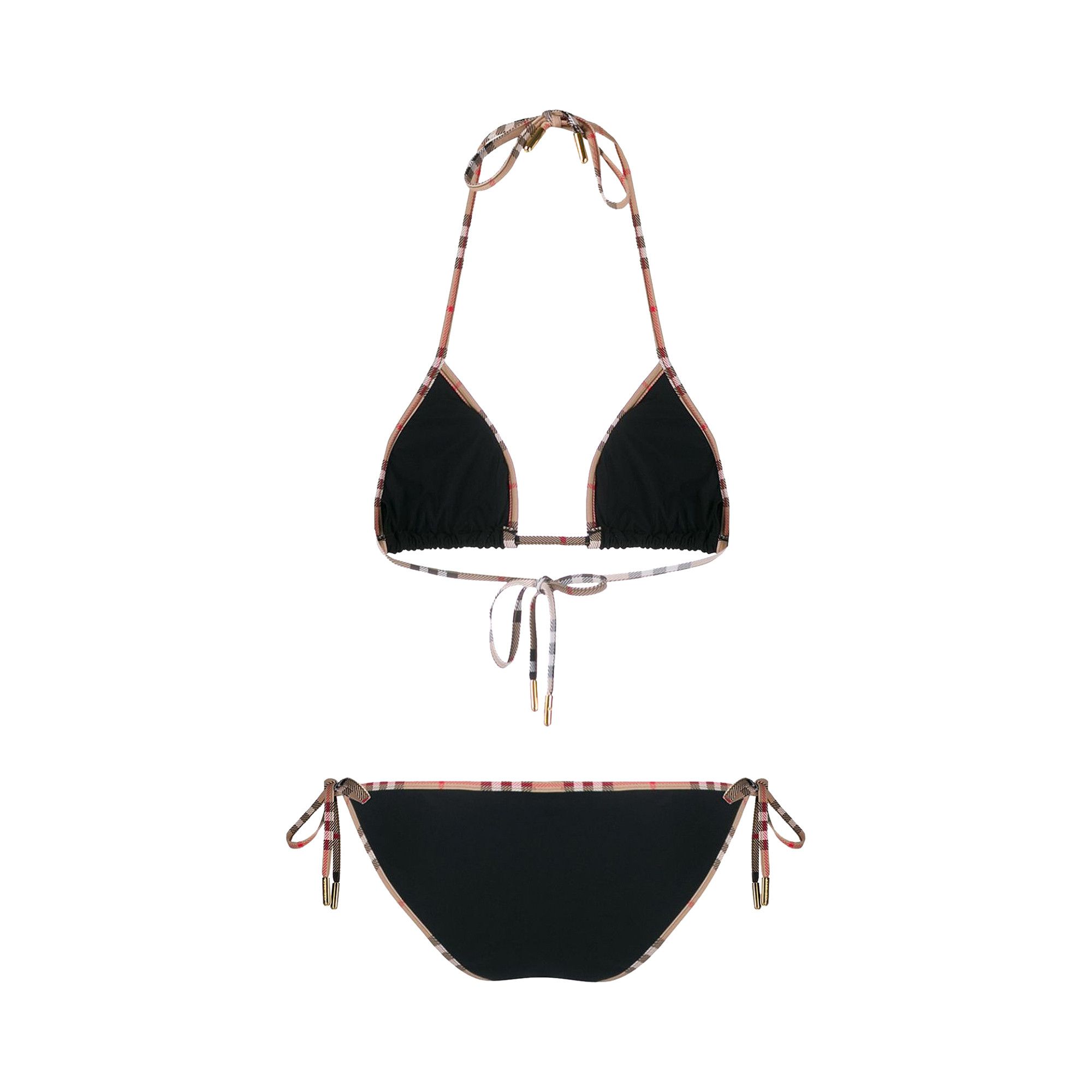 Black burberry bikini hotsell