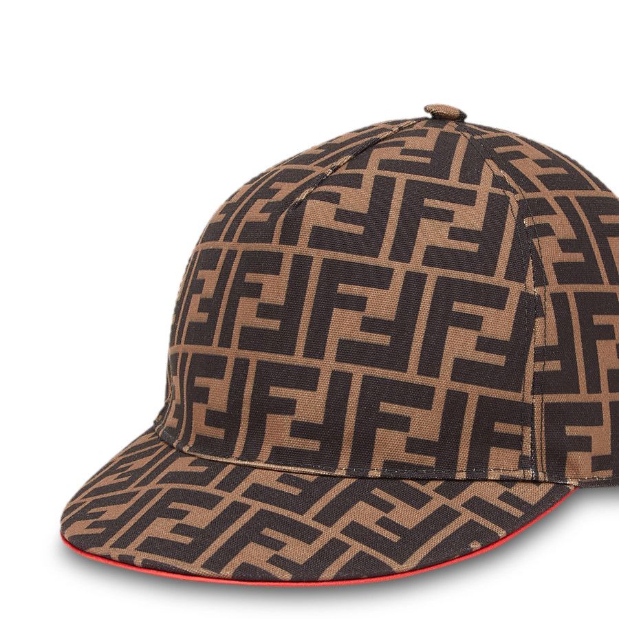 Buy Fendi FF Baseball Cap 'Tabacco/Fragola' - FXQ498 A6NR