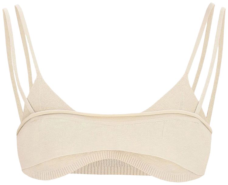 Jacquemus Le Bandeau Novio Top Beige