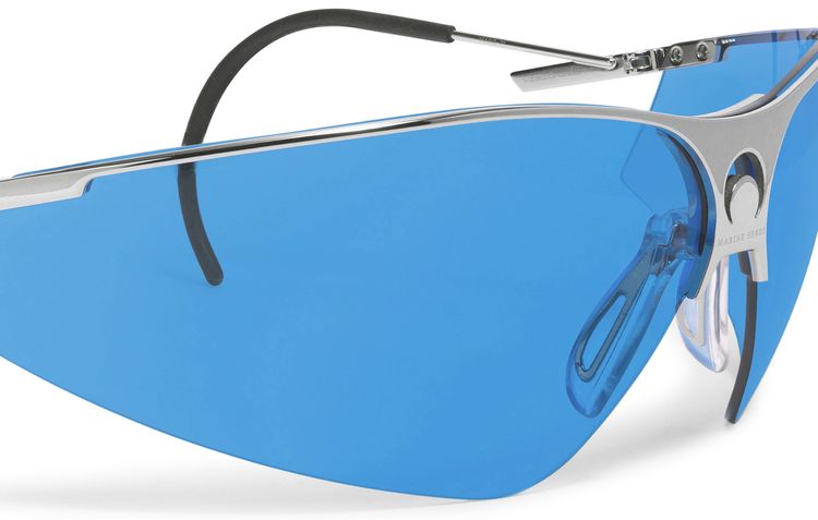 Marine Serre x Gentle Monster Tinted Glasses Blue