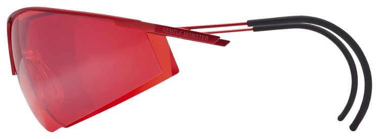 Marine Serre x Gentle Monster Tinted Glasses Red From the Closet of Lexie Liu