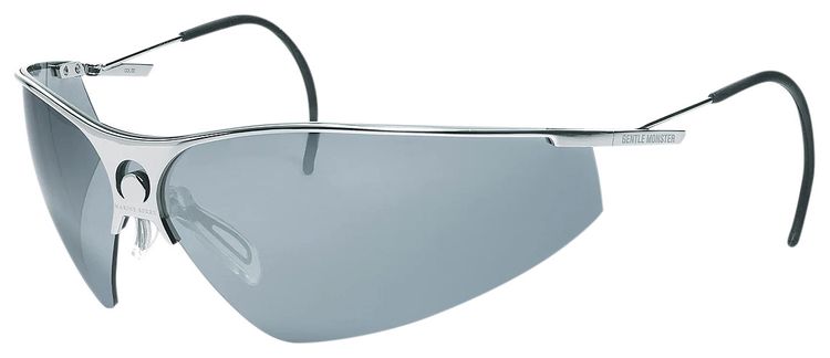 Marine Serre x Gentle Monster Tinted Glasses Silver