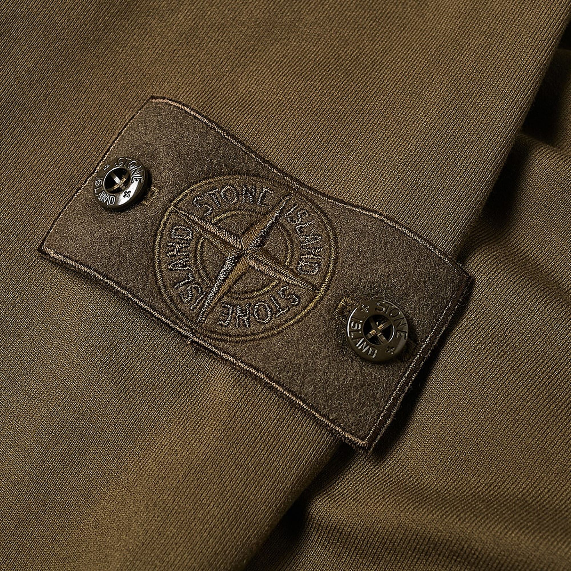 Buy Stone Island Ghost Popover Hoodie 'Military Green' - 7415653F3