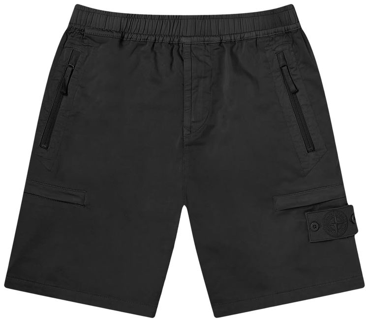 Stone Island Ghost Cargo Short Black