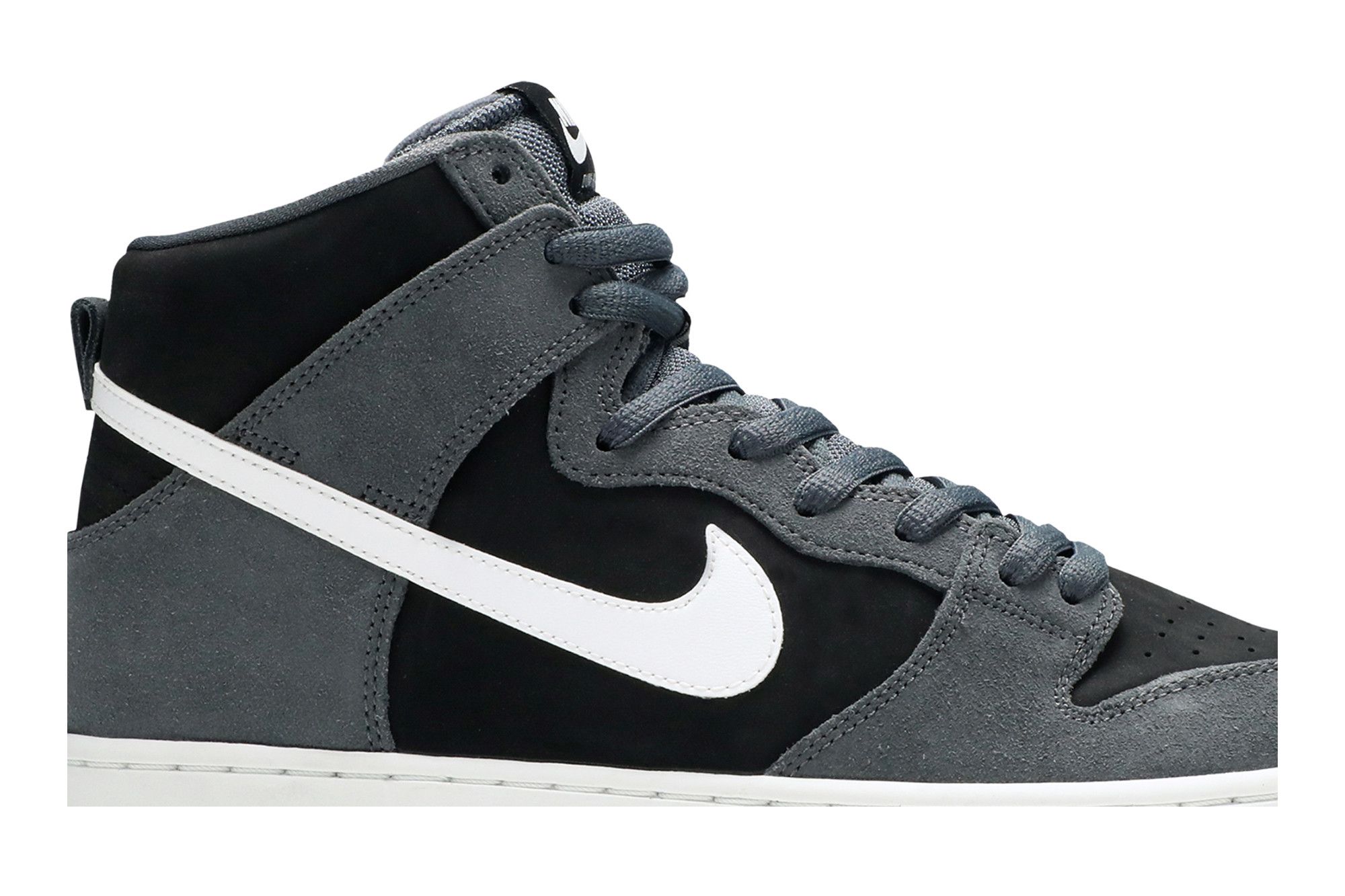 Nike sb dunk high pro shoes particle grey black clearance