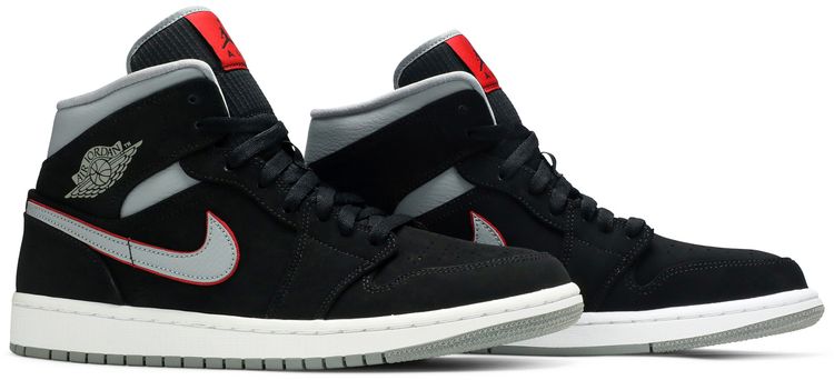 Air Jordan 1 Mid Black Grey