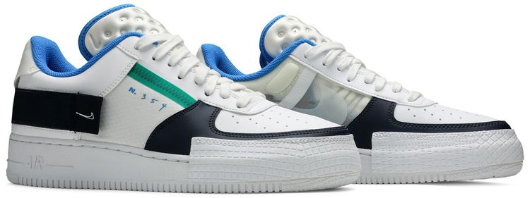 Nike Air Force 1 Type Green Blue
