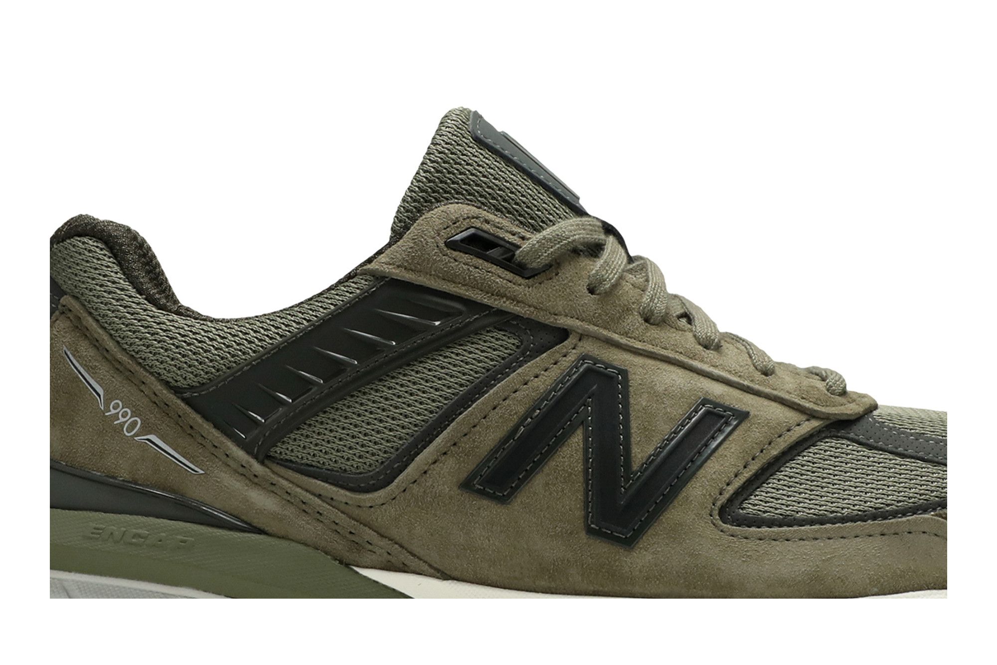 New Balance 990v5 Covert Green コバートグリーン Size 8 - New Balance 990v5 Made In USA Covert Green for sale