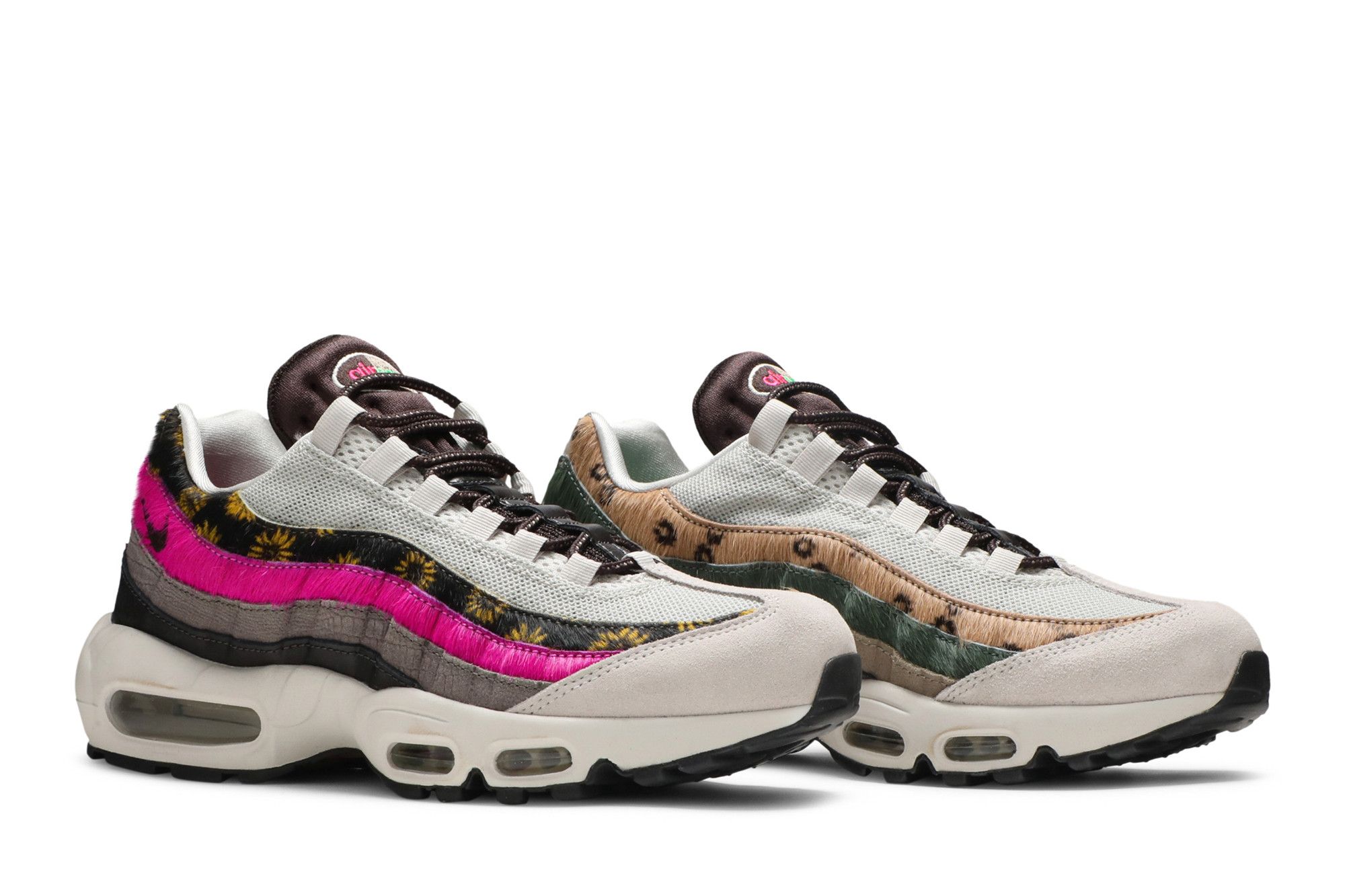 Nike multi animal print air max 95 trainers top