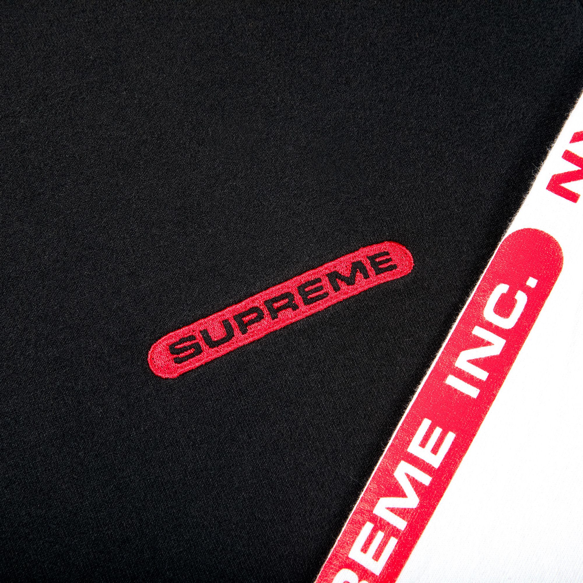 Buy Supreme Inc. Paneled Long-Sleeve Top 'Black' - SS21KN52