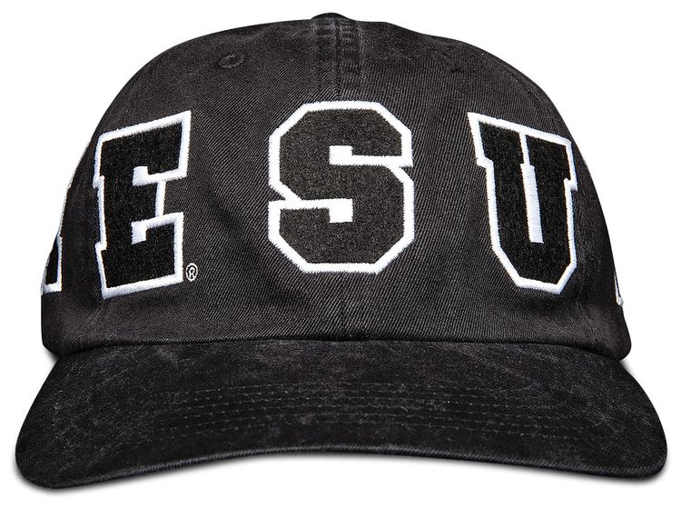 Supreme Spellout 6 Panel Black