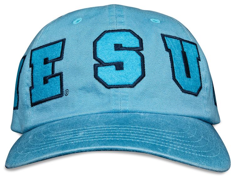 Supreme Spellout 6 Panel Light Blue