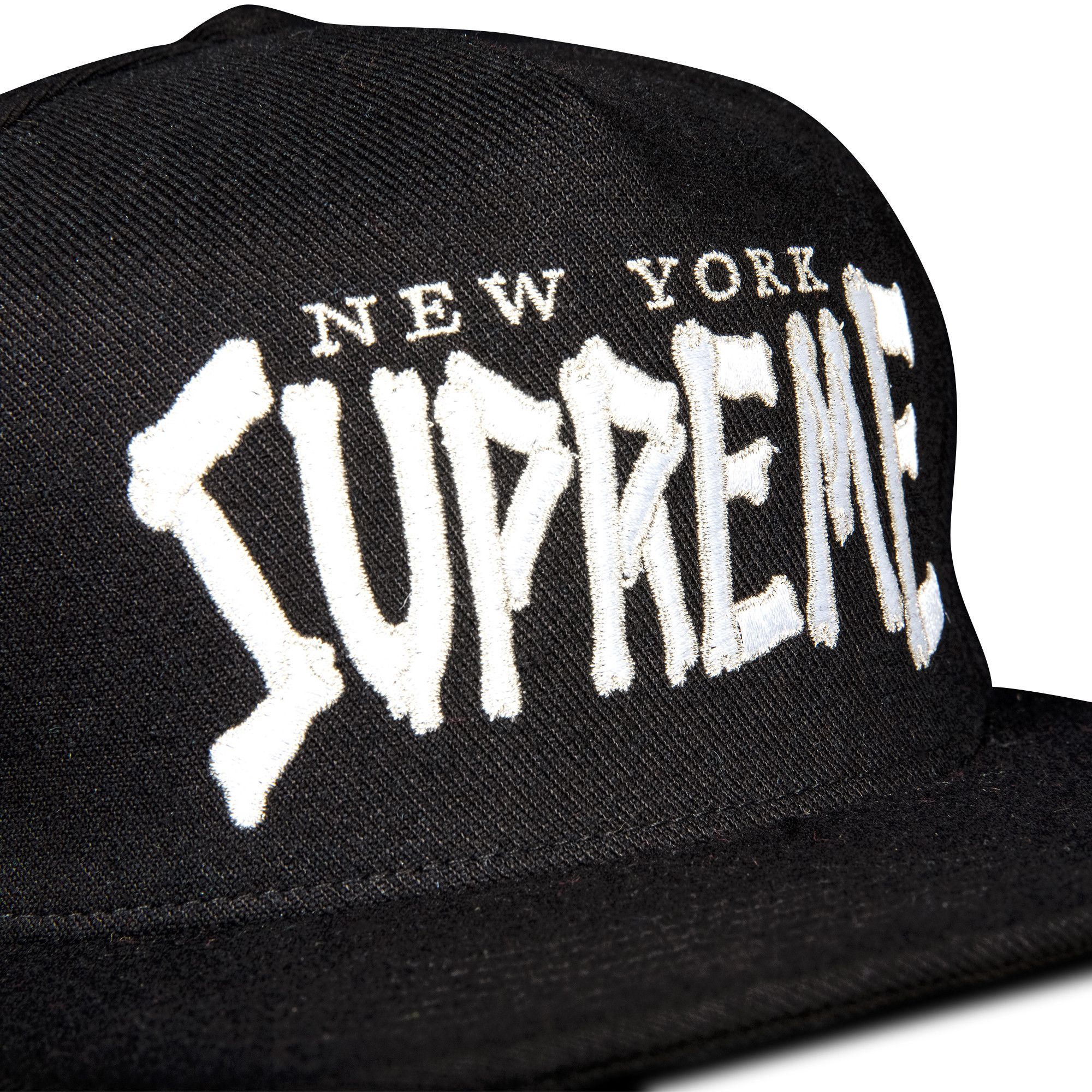 帽子 Supreme BONES LOGO 5-PANEL 21SS black Buy Supreme Bones Logo 5-Panel 'Black' - SS21H64 BLACK | GOAT