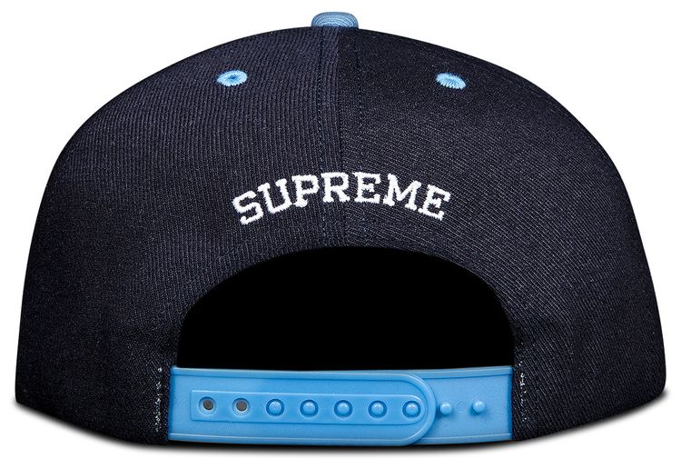 Supreme Bones Logo 5 Panel Navy