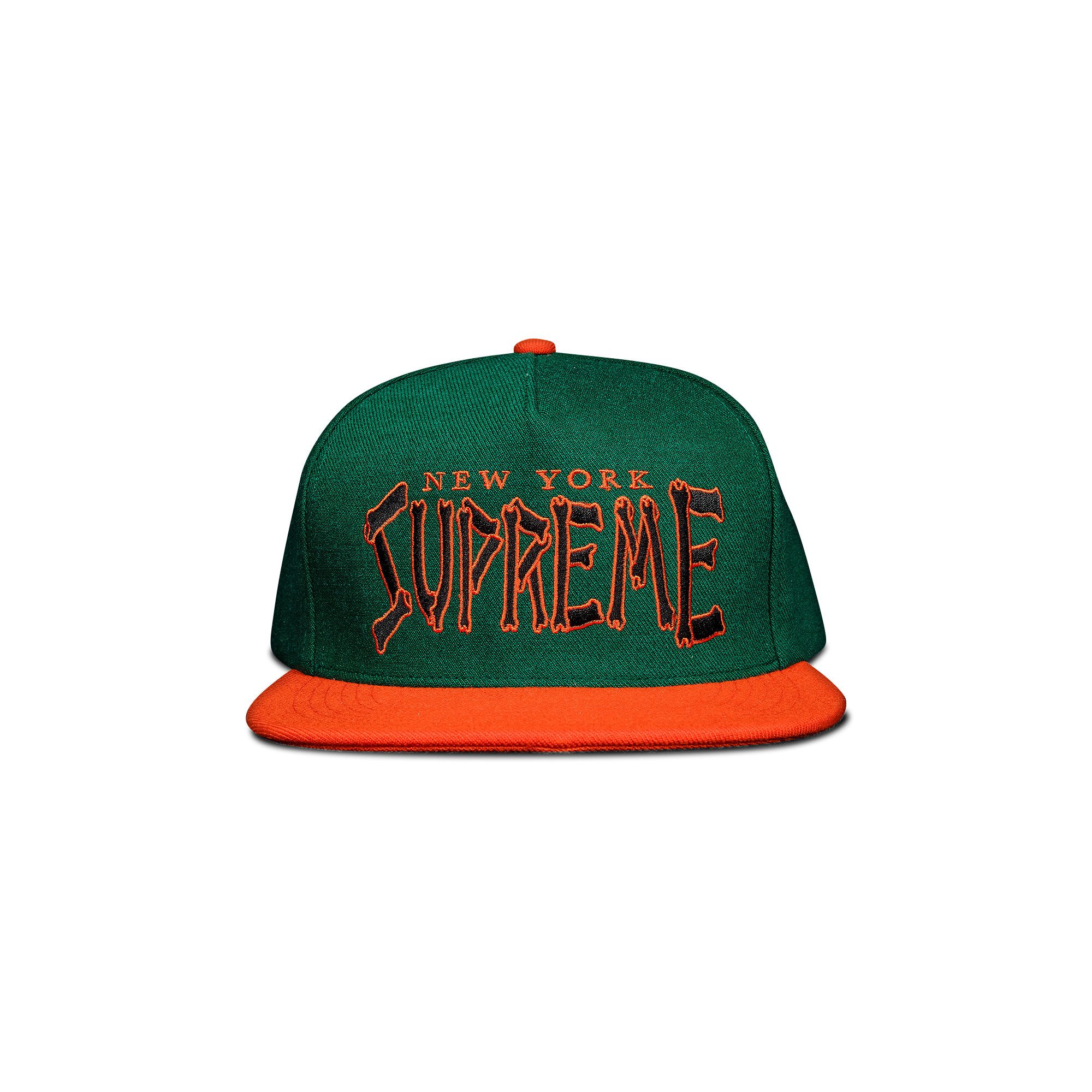 Buy Supreme Bones Logo 5-Panel 'Green' - SS21H64 GREEN | GOAT