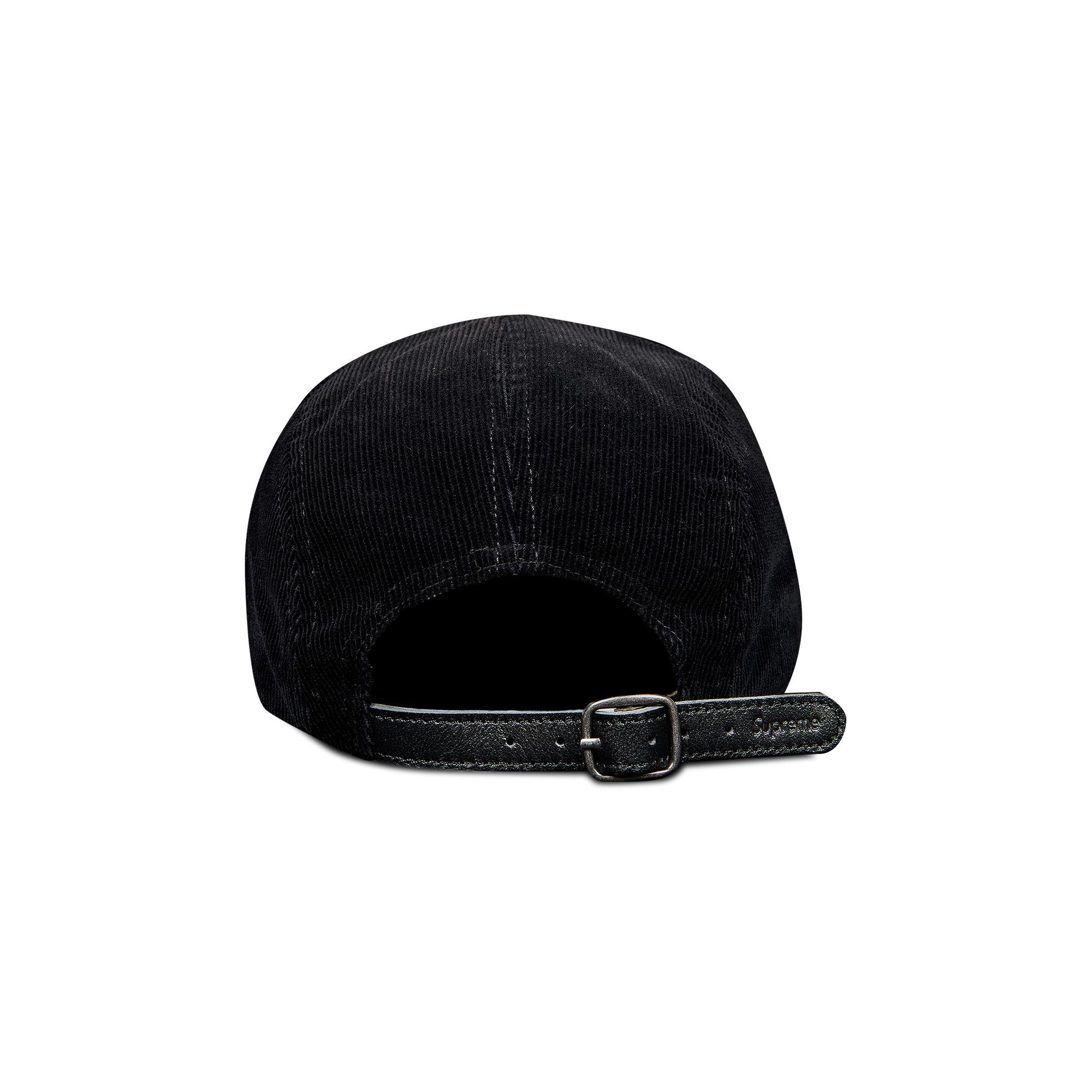 Buy Supreme Fine Wale Corduroy Camp Cap 'Black' - SS21H62