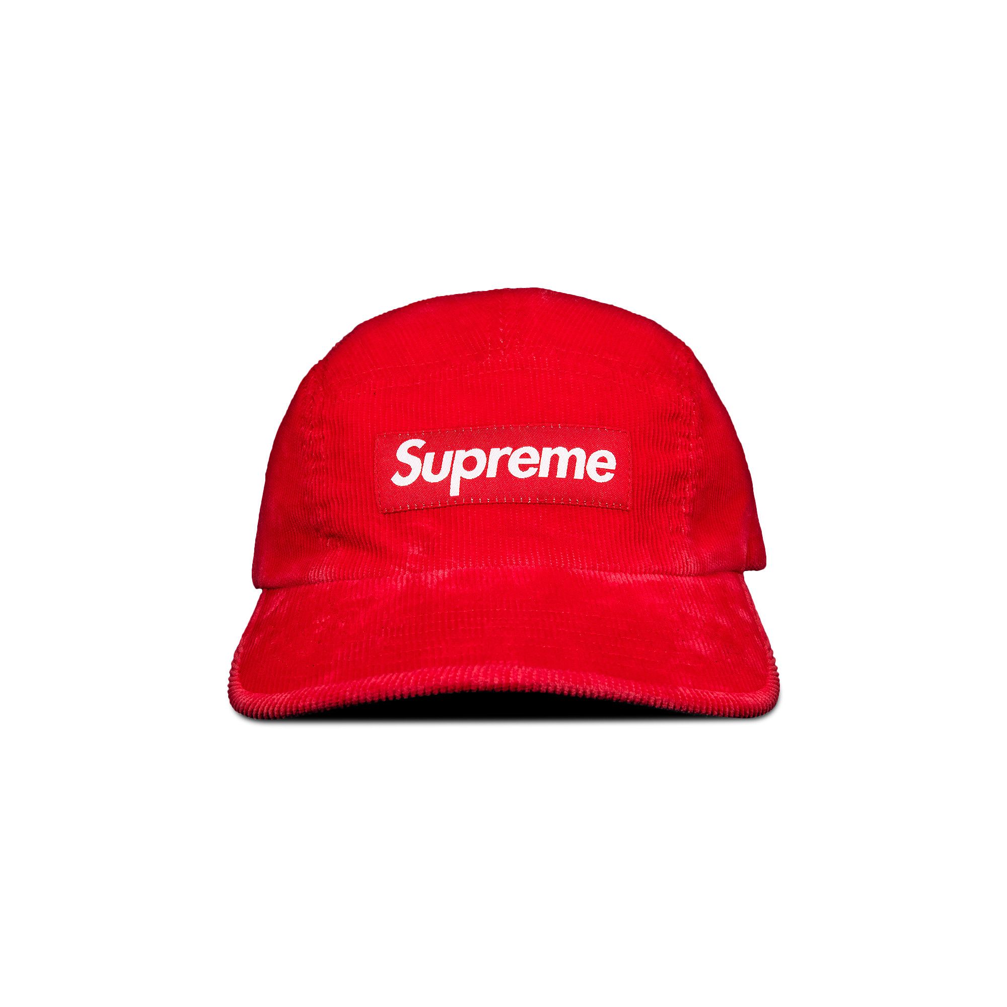 Buy Supreme Fine Wale Corduroy Camp Cap 'Red' - SS21H62 RED | GOAT DE