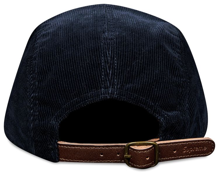 Supreme Fine Wale Corduroy Camp Cap Navy