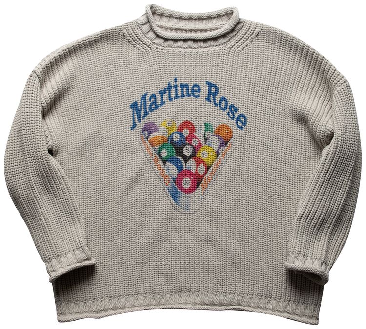 Martine Rose Basset Jumper Grey